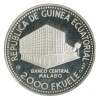 2000 Ekuele Guinée Equatoriale Argent
