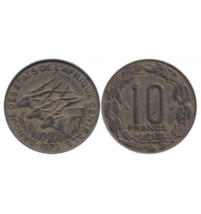 10 Francs Afrique Centrale