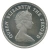 10 Dollars Elisabeth II Iles Tuvalu Argent