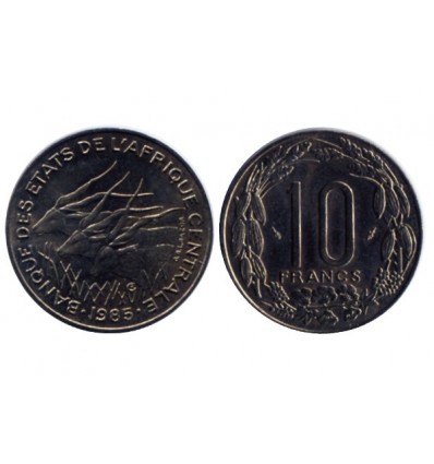 10 Francs Afrique Centrale