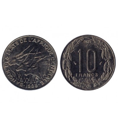 10 Francs Afrique Centrale