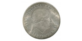 10 Florins Juliana Regina Pays - Bas Argent