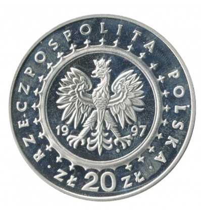 20 Zloty Pologne Argent