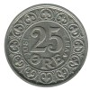 25 Ore Frederic VIII - Danemark Argent