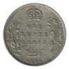 1 Roupie Edouard VII - Indes Anglaises Argent