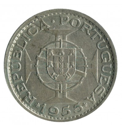 20 Escudos - Mozambique Argent