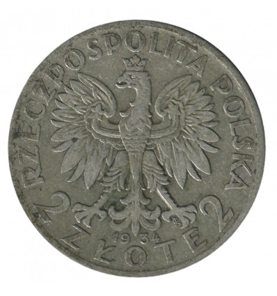 2 Zloty - Pologne Argent