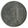 1/2 Couronne Victoria - Grande Bretagne Argent