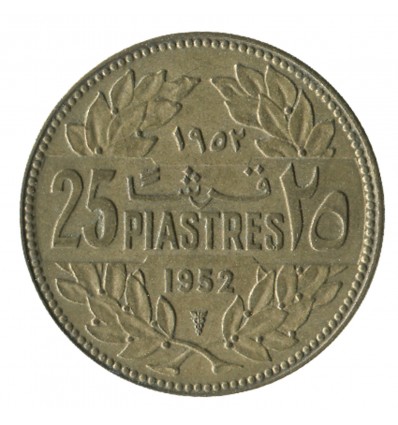 25 Piastres - Liban