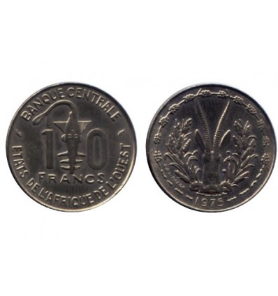 10 Francs Afrique de l'Ouest (Etats)