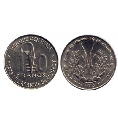 10 Francs Afrique de l'Ouest (Etats)
