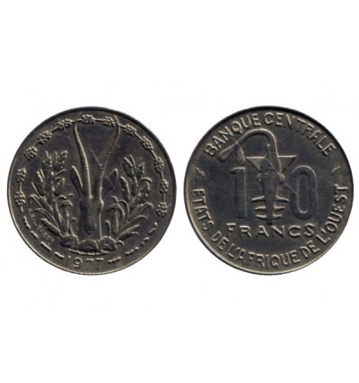 10 Francs Afrique de l'Ouest (Etats)