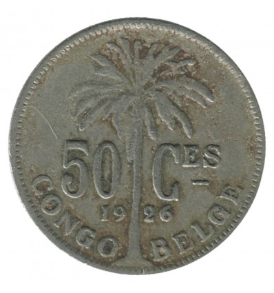 50 Centimes - Congo Belge