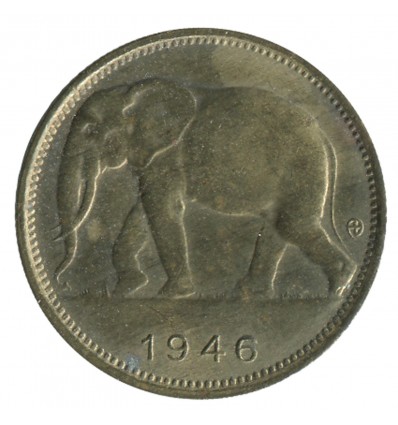 1 Franc - Congo Belge