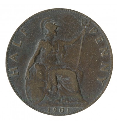 1/2 Penny Victoria - Grande Bretagne