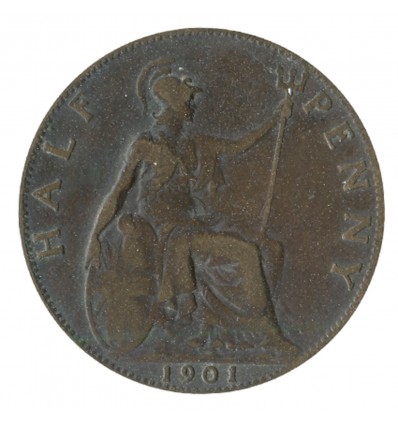 1/2 Penny Victoria - Grande Bretagne