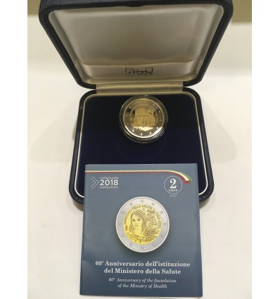 2 Euros Commemoratives Italie 2018