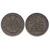 25 Francs Afrique de l'Ouest (Etats)