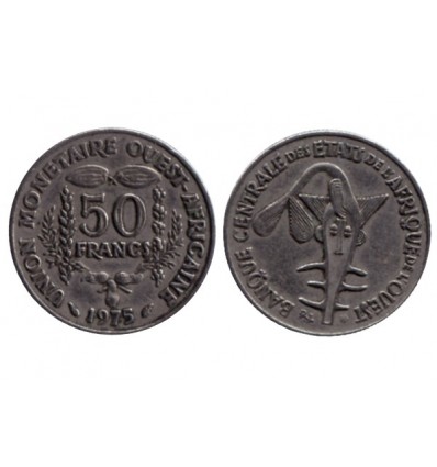 50 Francs Afrique de l'Ouest (Etats)
