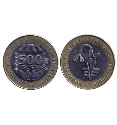 500 Francs Afrique de l'Ouest (Etats)