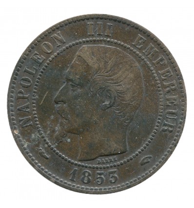 10 Centimes Napoléon III Tête Nue