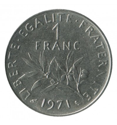 1 Franc Semeuse Nickel