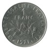 1 Franc Semeuse Nickel