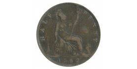 1/2 Penny Victoria grande bretagne