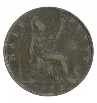 1/2 Penny Victoria grande bretagne
