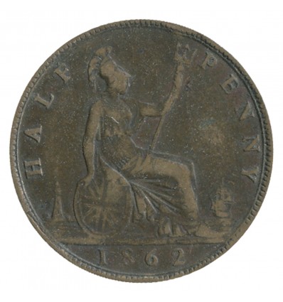 1/2 Penny Victoria grande bretagne