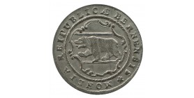 Avers : blason avec un ours.