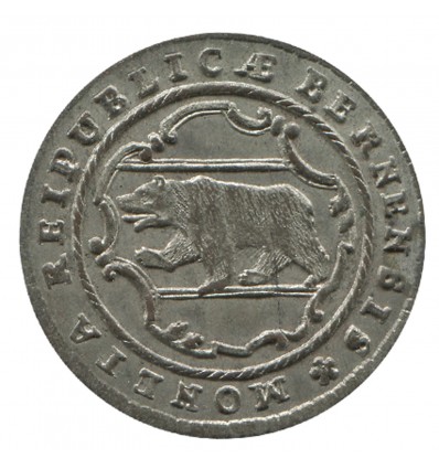 Avers : blason avec un ours.