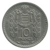 10 Francs Louis II Monaco