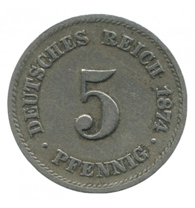 5 Pfennig Allemagne