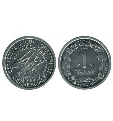 1 Franc afrique equatoriale - etats de l'afrique equatoriale