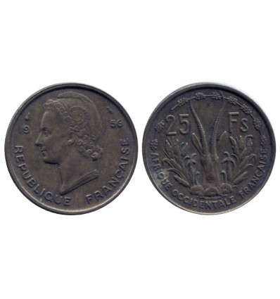 25 Francs Afrique Occidentale Française