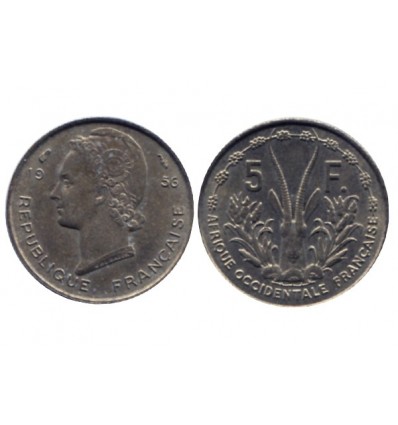 5 Francs Afrique Occidentale Française