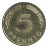 5 Pfennig Allemagne