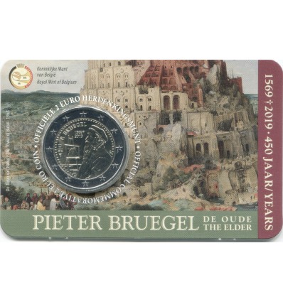 2 Euros Commémoratives Belge 2019 LFl - Bruegel
