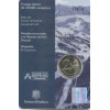 Pièce de 2 euros Andorre 2019, sous blister, sur le thème de la Coupe du Monde de ski alpin.