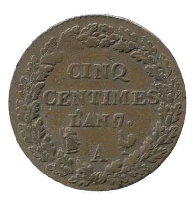 5 Centimes Dupré Directoire