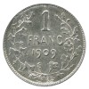 1 Franc Leopold II Légende Française Belgique Argent