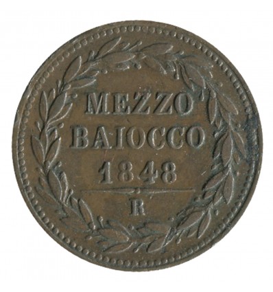 1/2 Baiocco - Vatican Mezzo