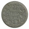 2 Francs Leopold II - Belgique Argent