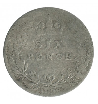 6 Pence Victoria - Grande Bretagne