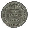 1/2 Batzen - Suisse République Hélvetique