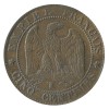 5 Centimes Napoléon III Tête Laurée