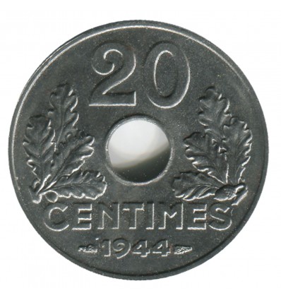 20 Centimes Lindauer Type Fer