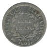1/2 Franc Napoléon Ier Tête Laurée Revers République