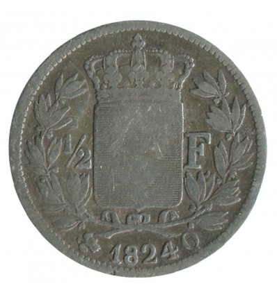 1/2 Franc Louis XVIII